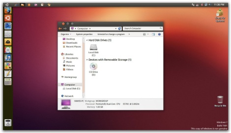 1. ubuntu skinpack