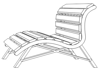 11. cara membuat kursi santai di corel draw
