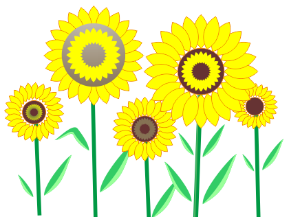 Cara Membuat Bunga  Matahari  dengan CorelDRAW Keripik Citul