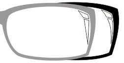 9. cara membuat pantulan cahaya di kacamata